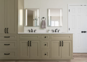 dublin ohio bathroom remodel double vanity
