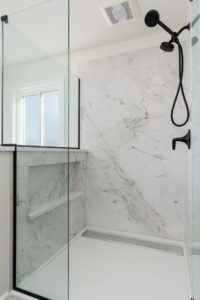 dublin ohio bathroom remodel walk in shower