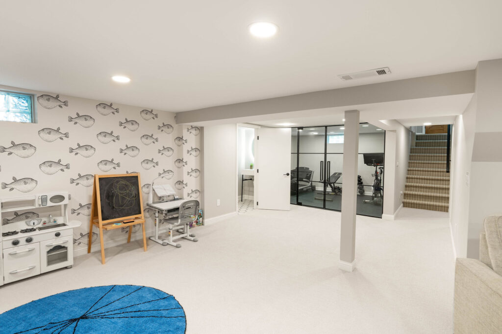 Client Profile Michael & Lori Basement renovation