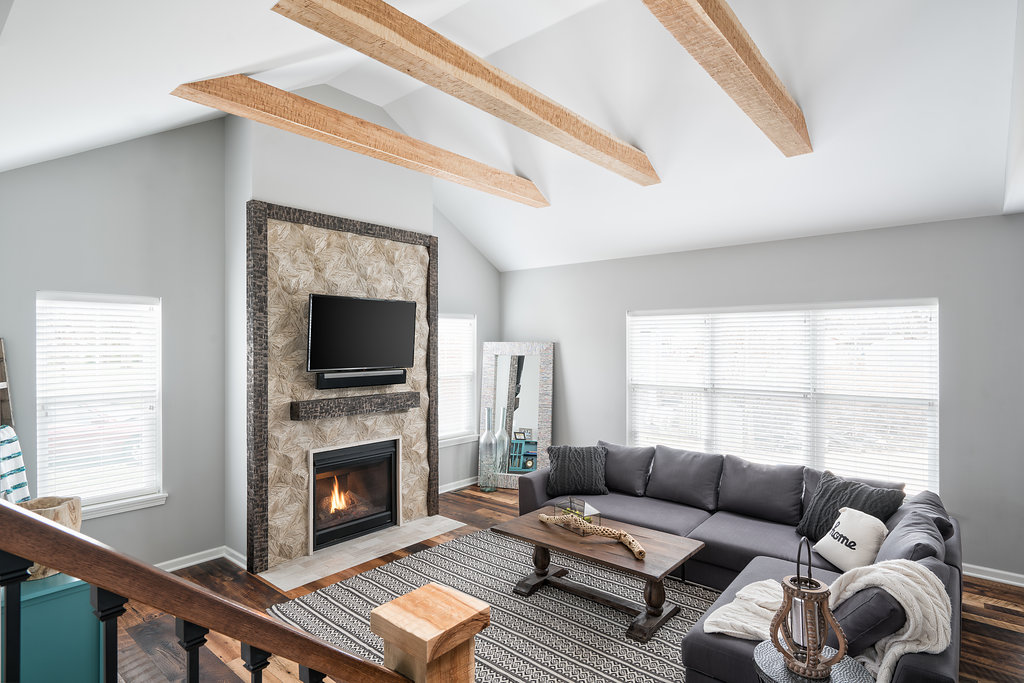 Family Room Remodel and Interior Design in Upper Arlington, OH